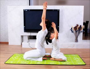 小霸王亲子瑜伽健身跳舞毯D600 内置舞曲游戏，打造家庭运动乐趣